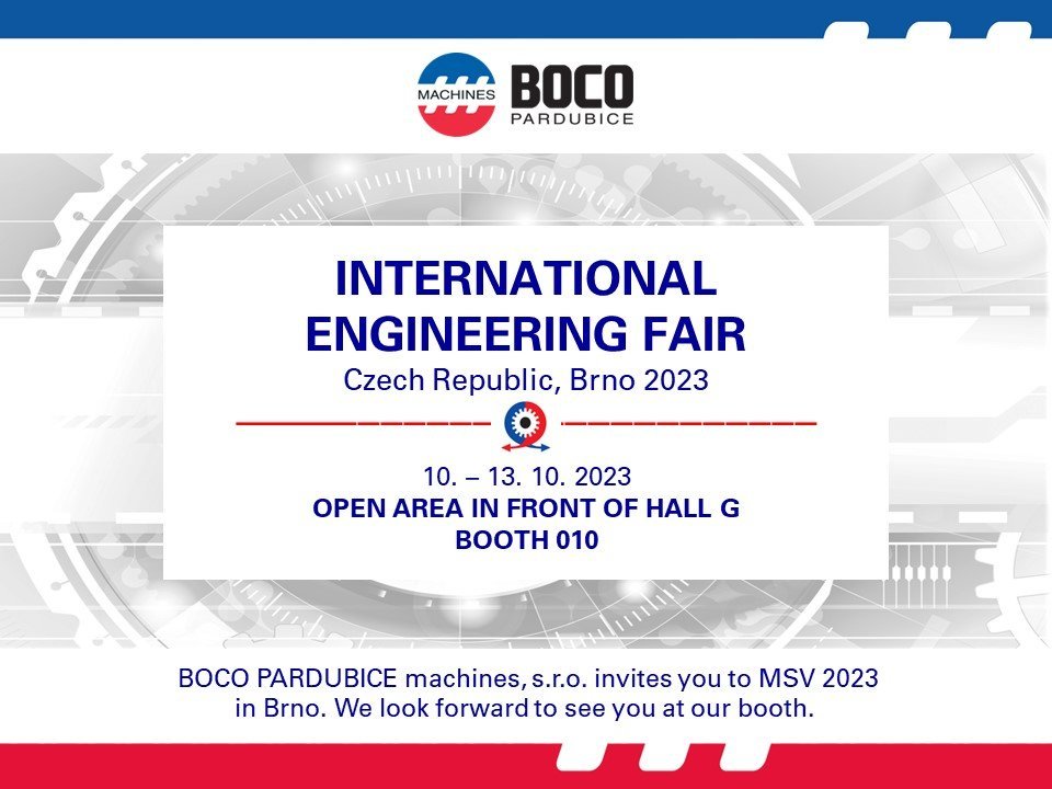 BOCO PARDUBICE machines, s.r.o.